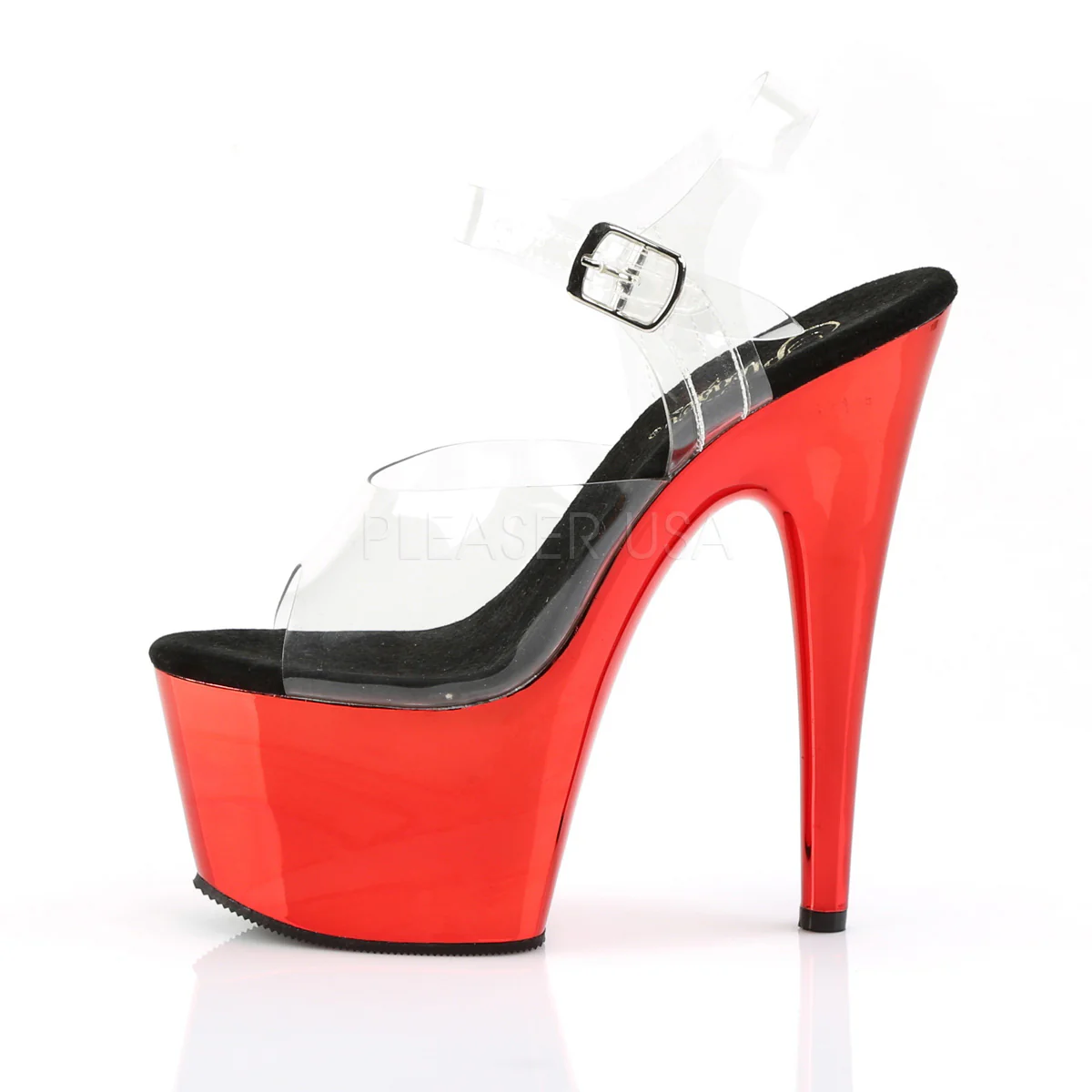 ADORE-708 Clear/Red Chrome - Image 3