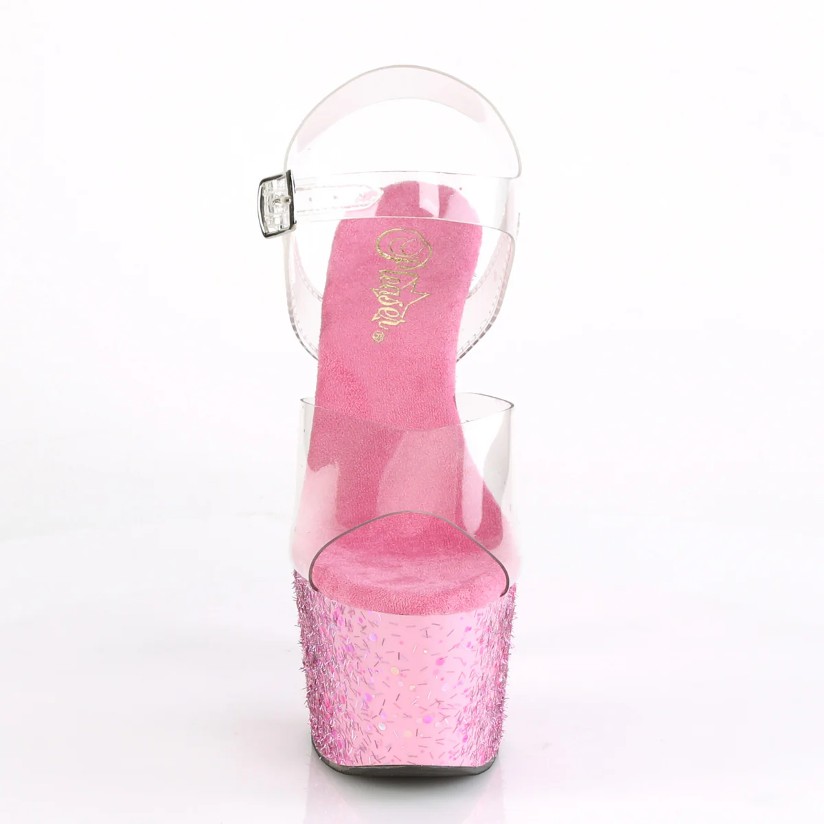 ADORE-708CF Clear/Pink Confetti - Image 2