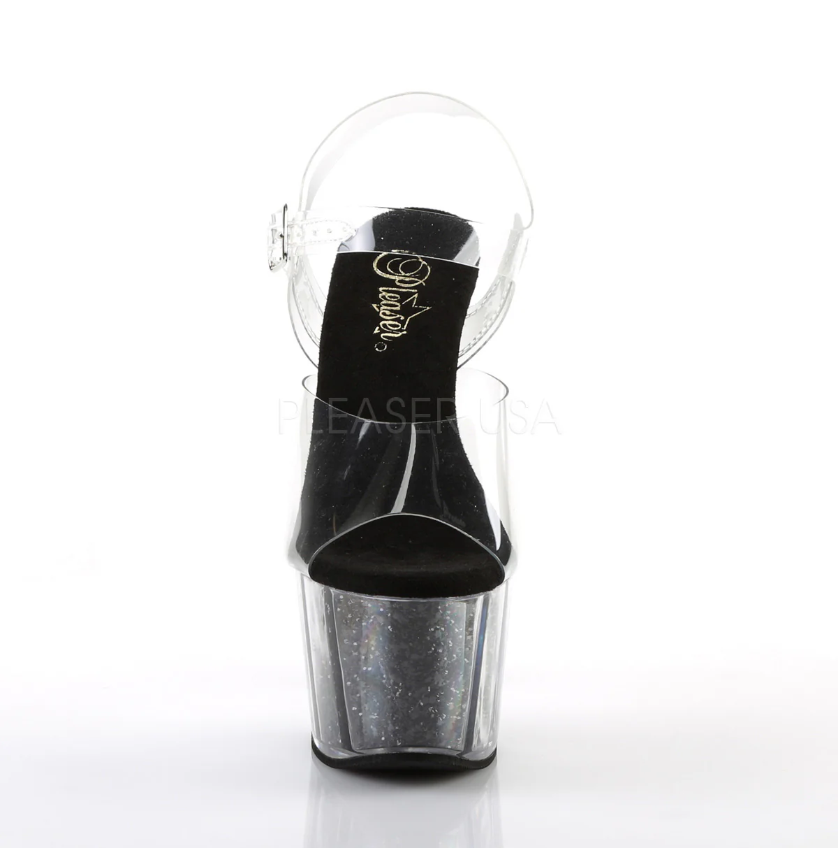ADORE-708G Clear/Black Glitter Inserts - Image 2