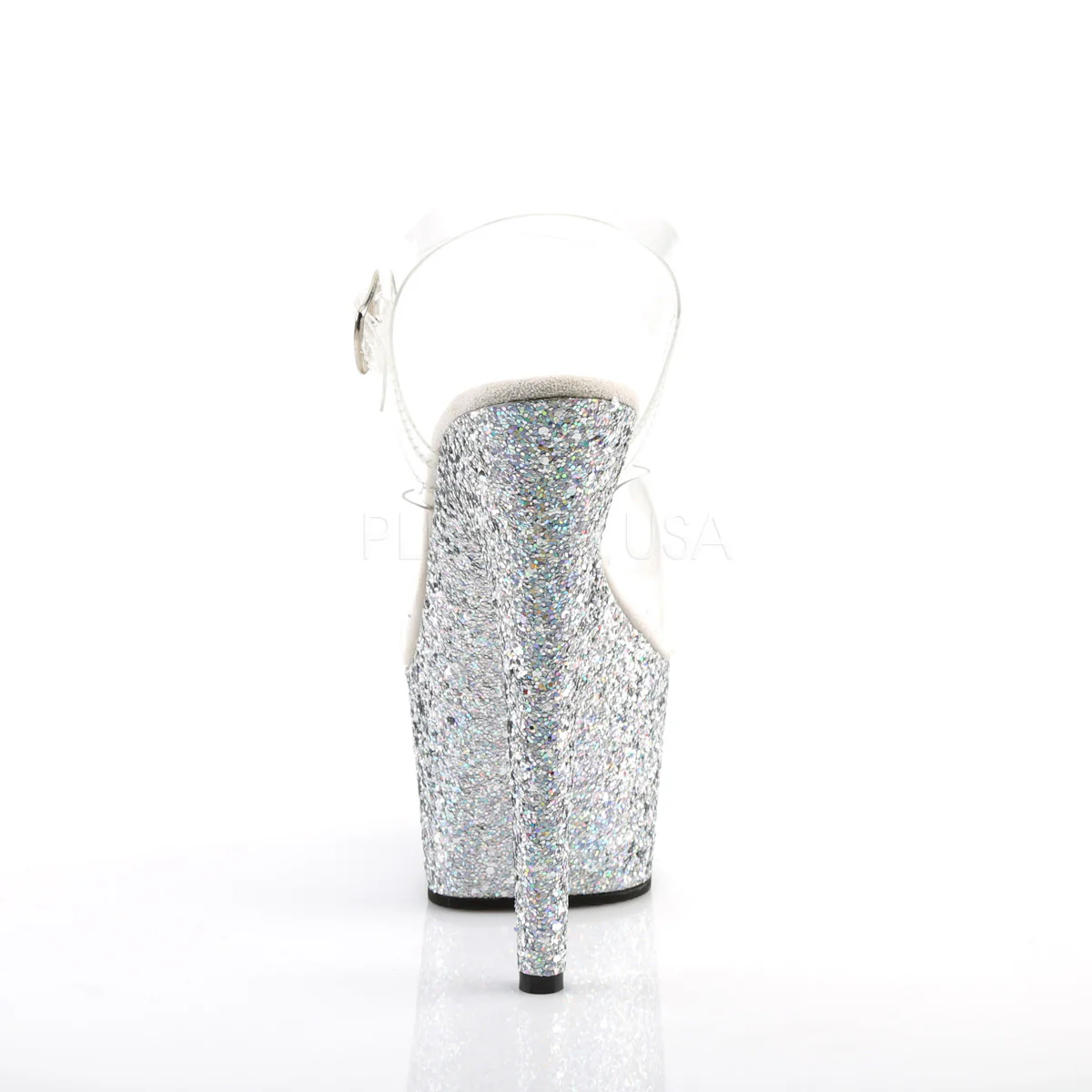 ADORE-708LG  Clear/Silver Multi Glitter - Image 4