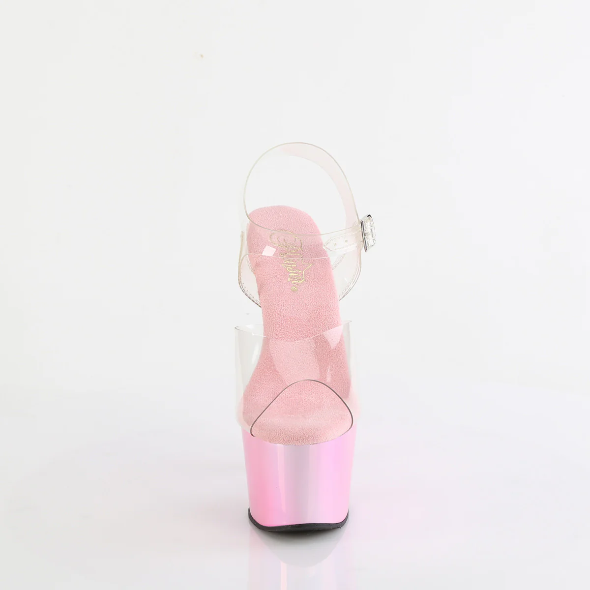 ADORE-708LQ  Clear/Liquid Baby Pink Hologram - Image 2