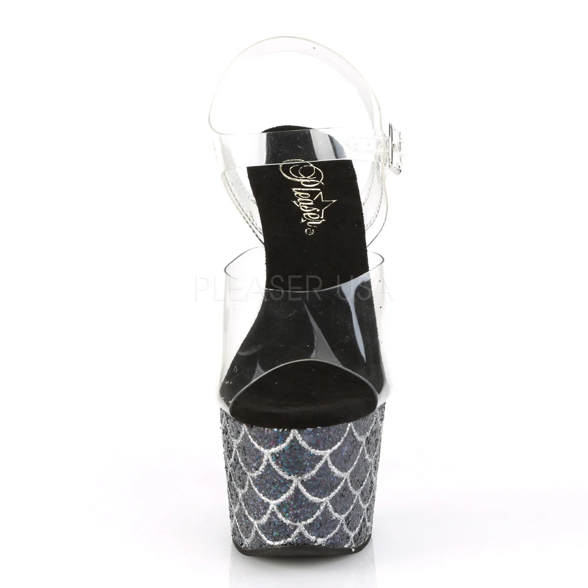 ADORE-708MSLG  Clear/Black Multi Glitter - Image 2