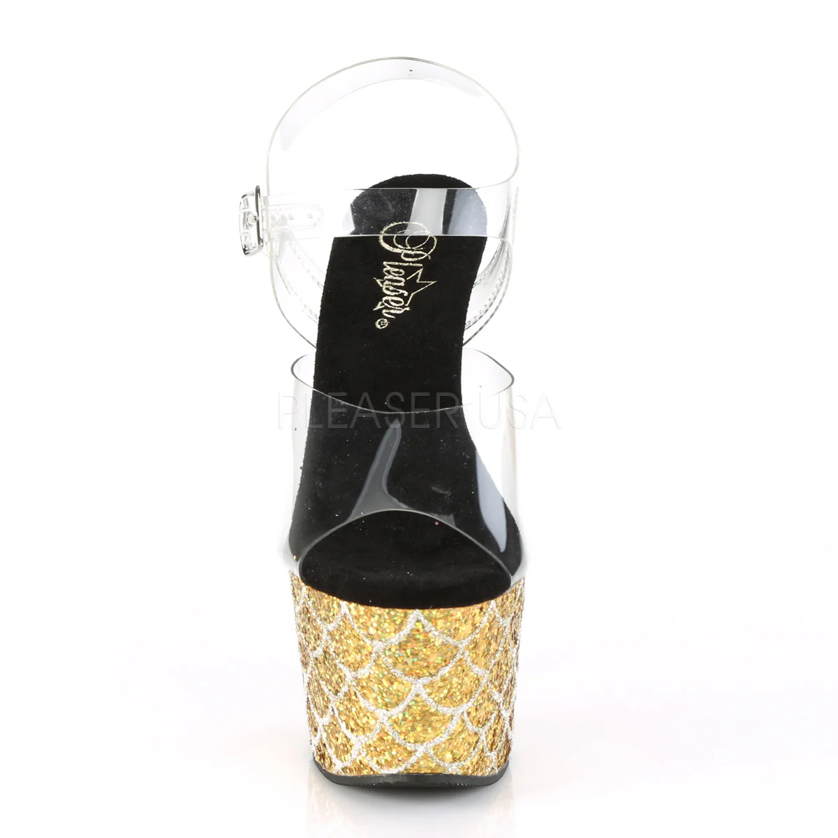 ADORE-708MSLG  Clear/Gold Multi Glitter - Image 2