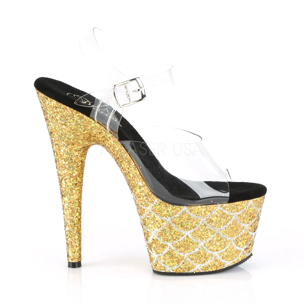 ADORE-708MSLG  Clear/Gold Multi Glitter - Image 5