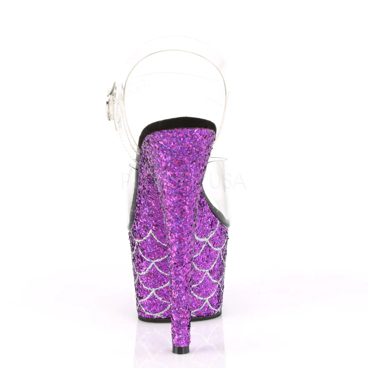 ADORE-708MSLG  Clear/Purple Multi Glitter - Image 4
