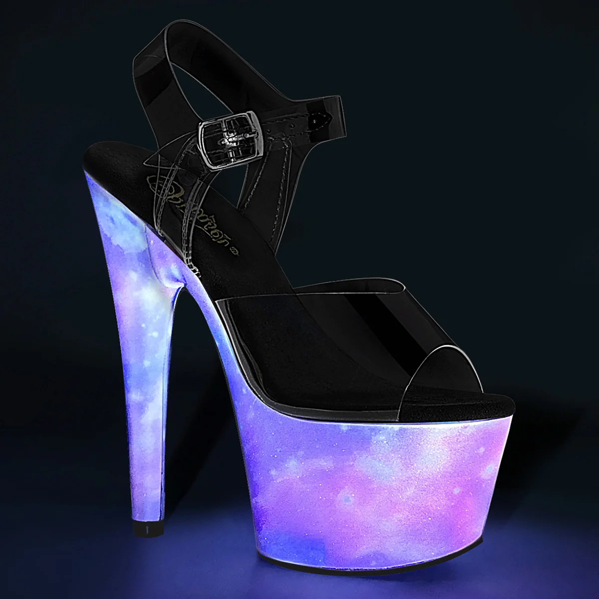 ADORE-708REFL  Clear/Purple-Blue Reflective