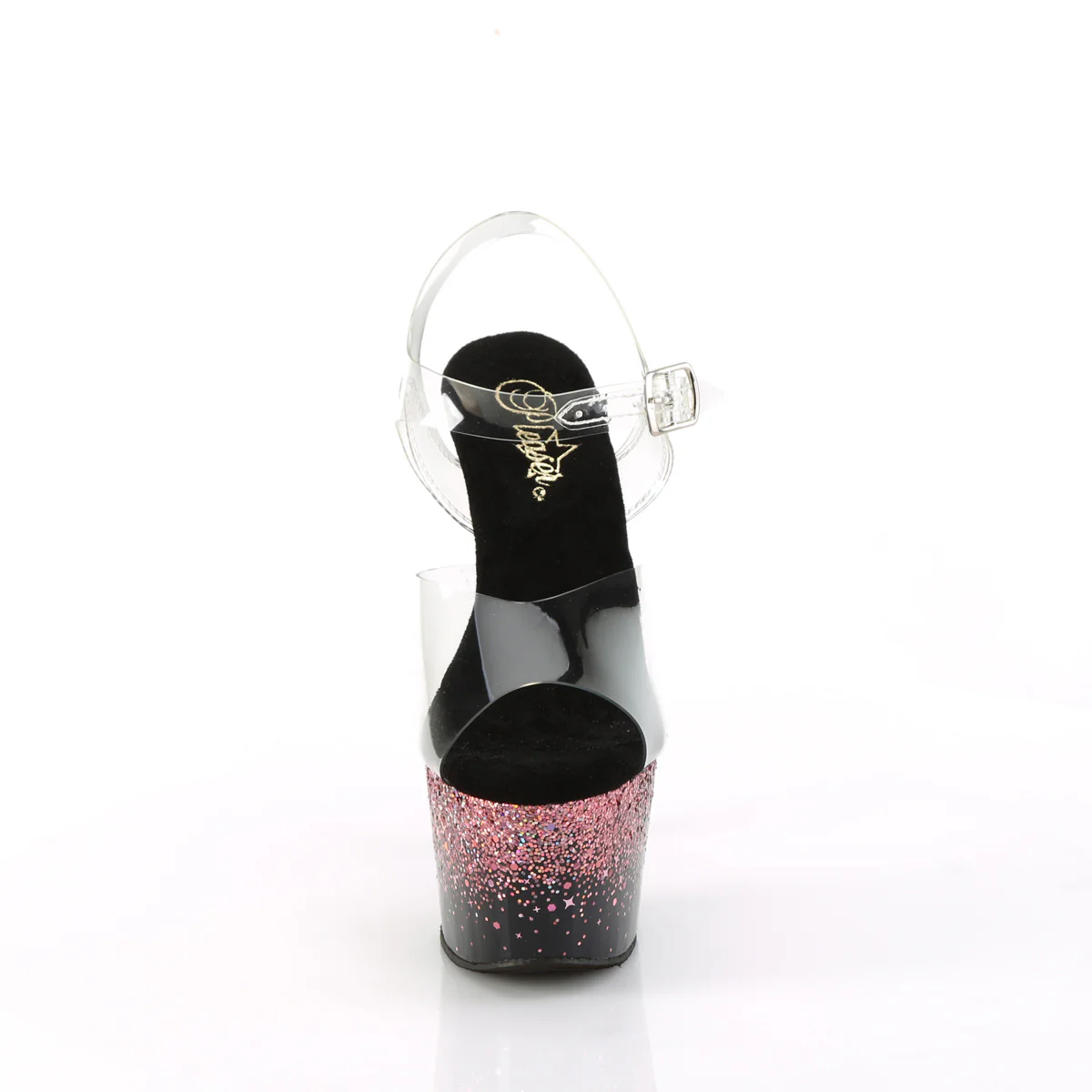 ADORE-708SS  Clear/Black-Pink Multi Glitter - Image 2