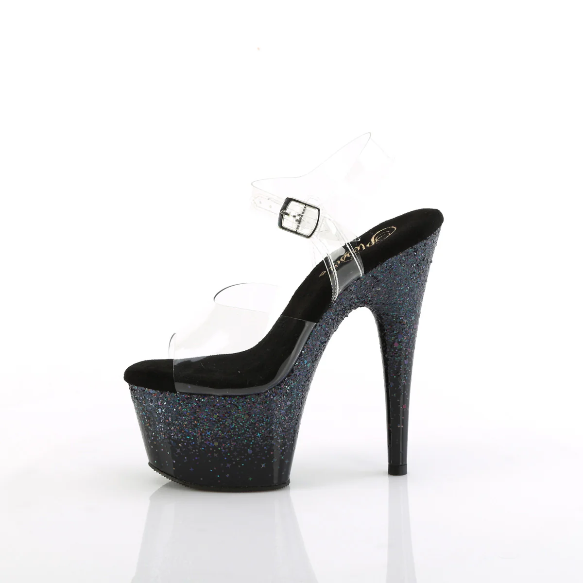 ADORE-708SS  Clear/Black Multi Glitter - Image 3