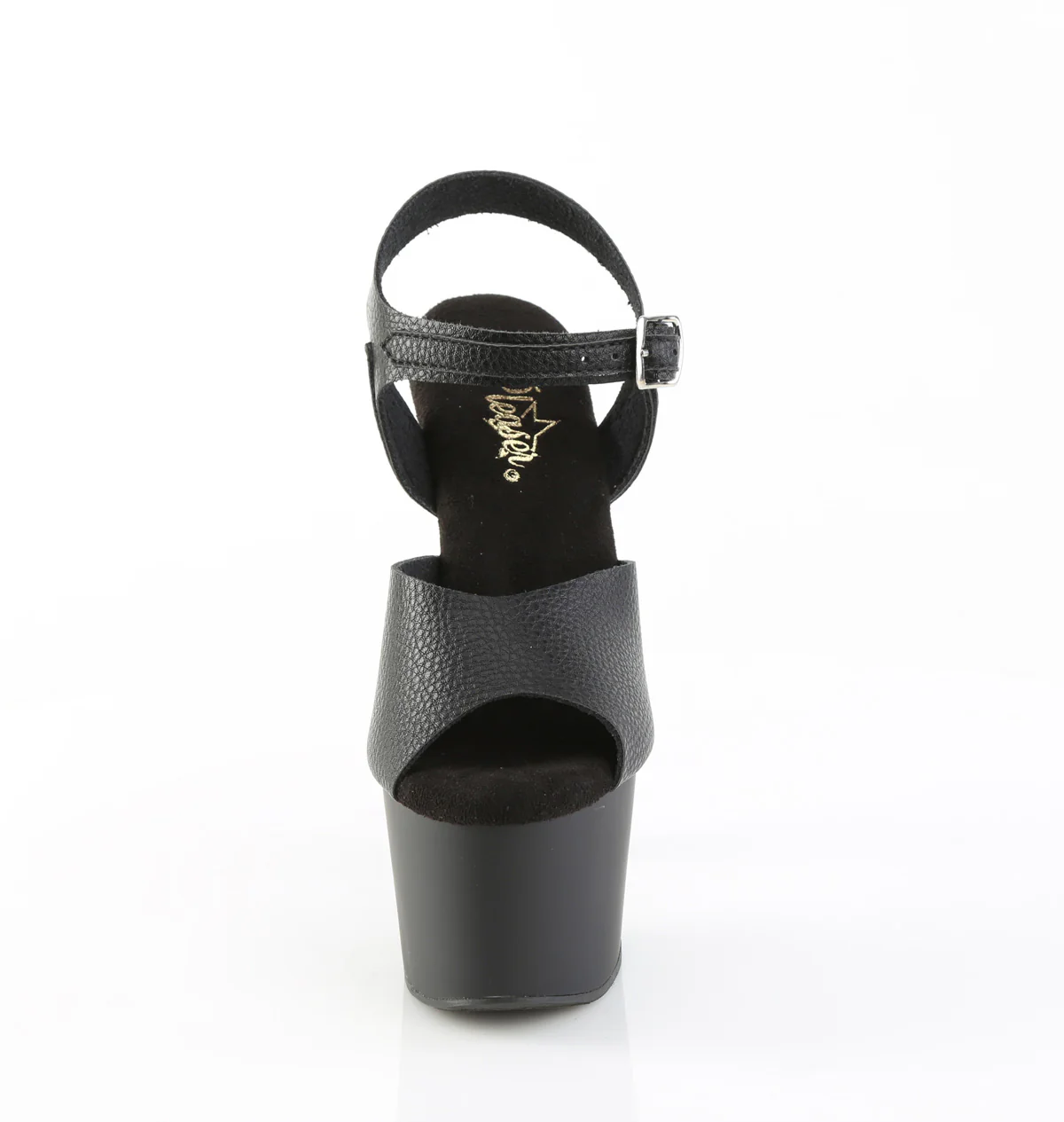 ADORE-708UL  Black Faux Leather/Black Matte - Image 2