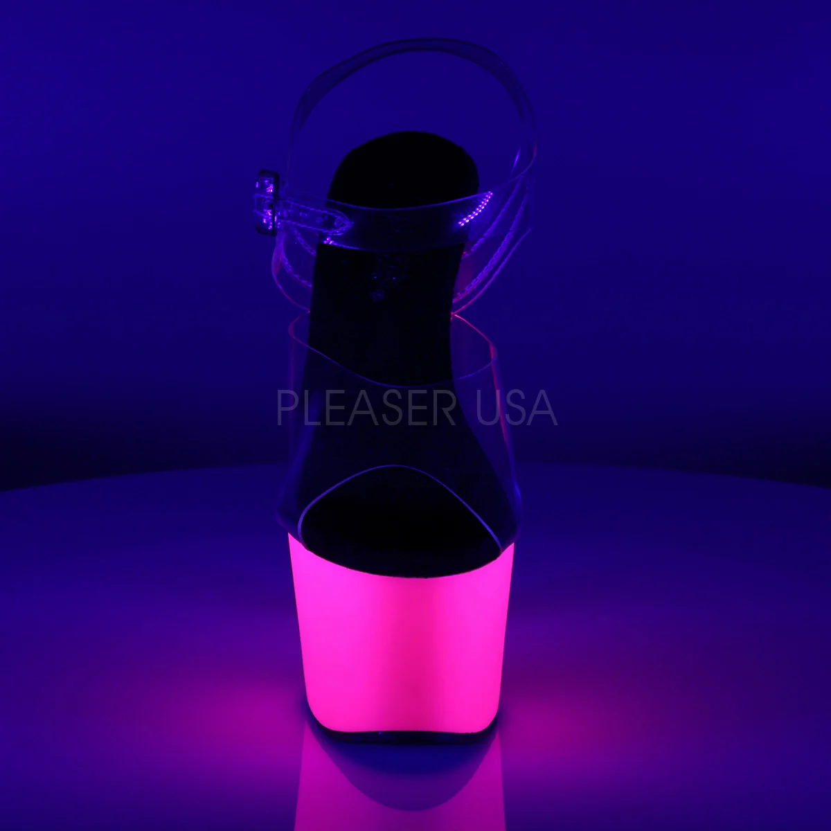 ADORE-708UV  Clear/Neon Pink - Image 2