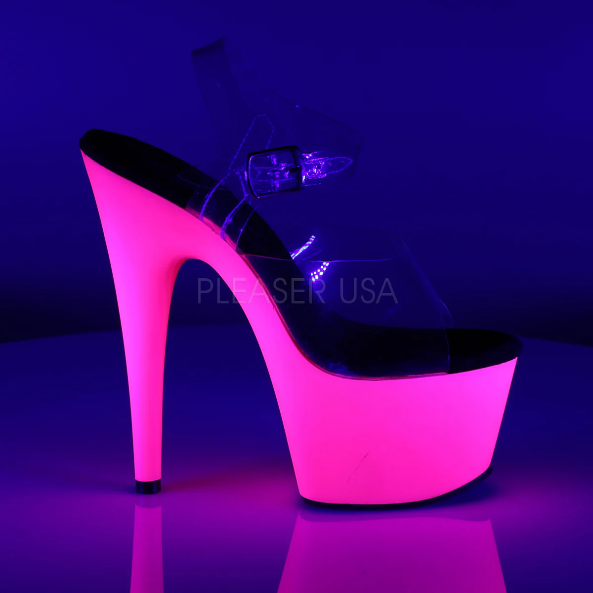 ADORE-708UV  Clear/Neon Pink - Image 5