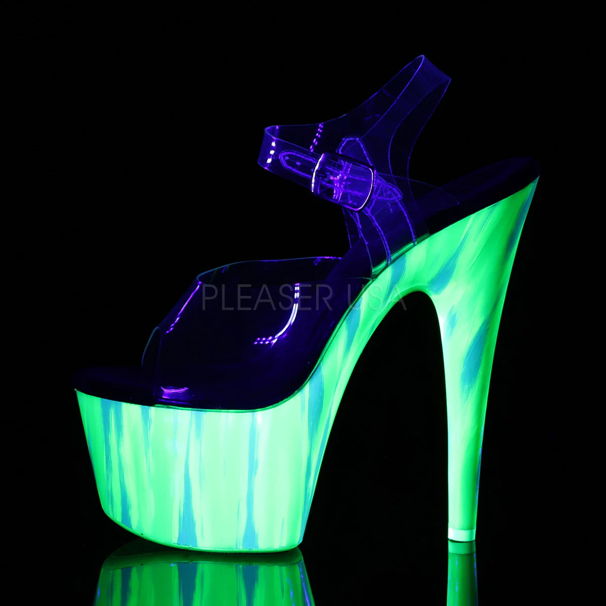 ADORE-708UVP Clear/Candy Green - Image 3