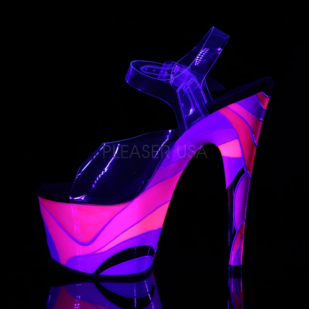 ADORE-708UVR Clear/Pink Multi - Image 3