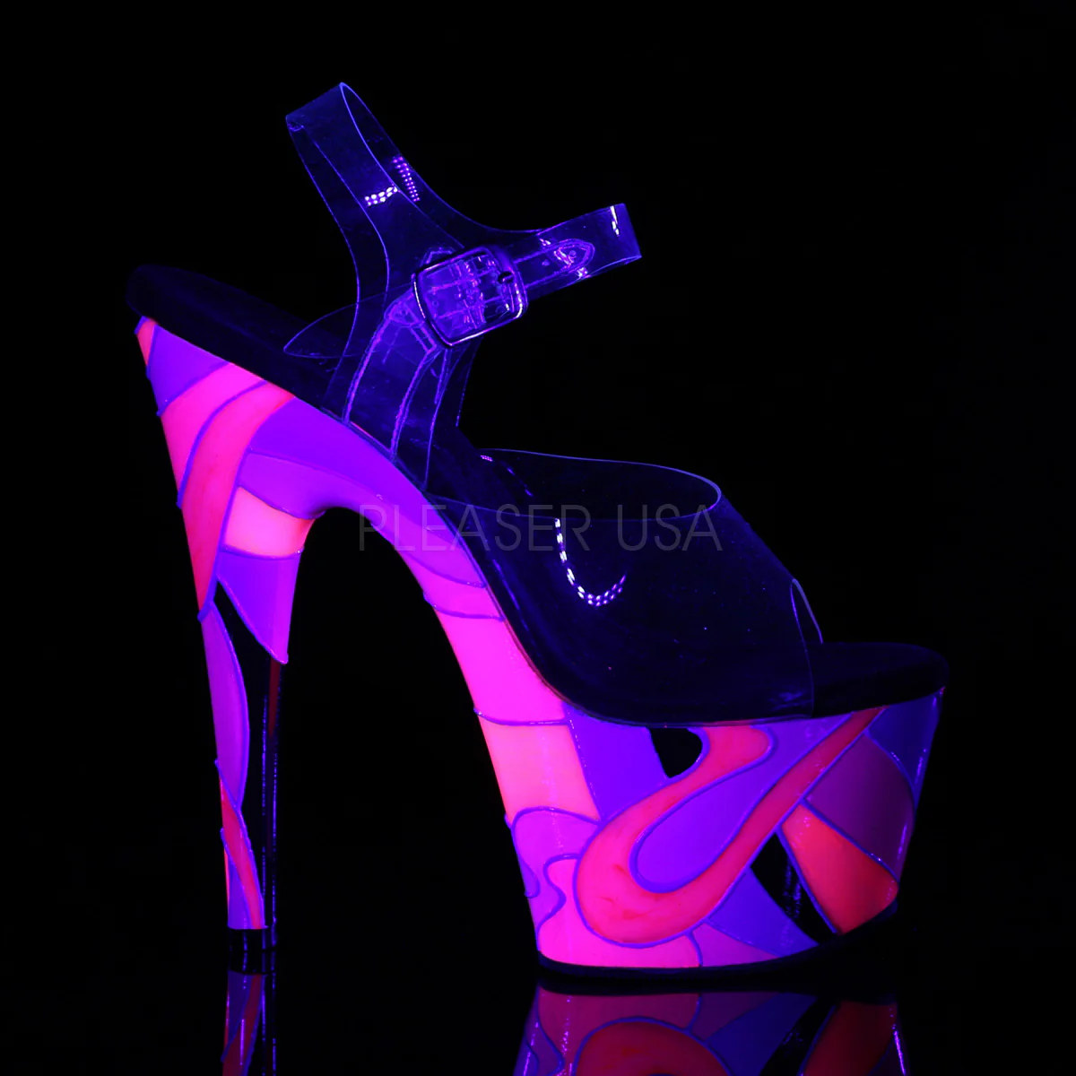 ADORE-708UVR Clear/Pink Multi - Image 5