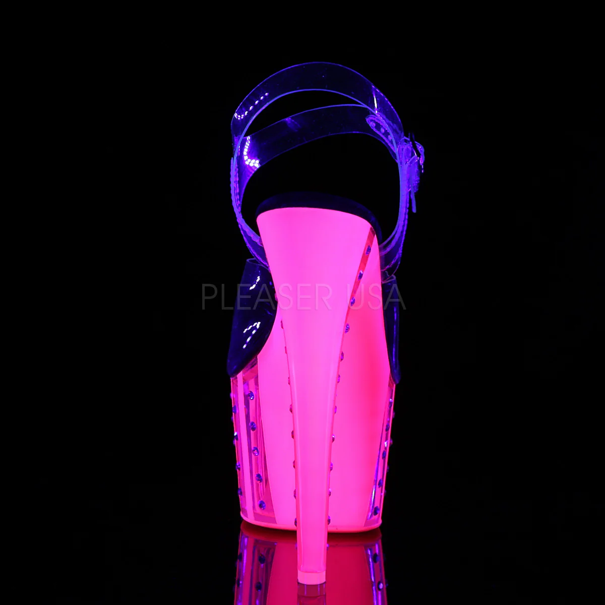 ADORE-708VLRS  Clear/Neon Hot Pink - Image 4