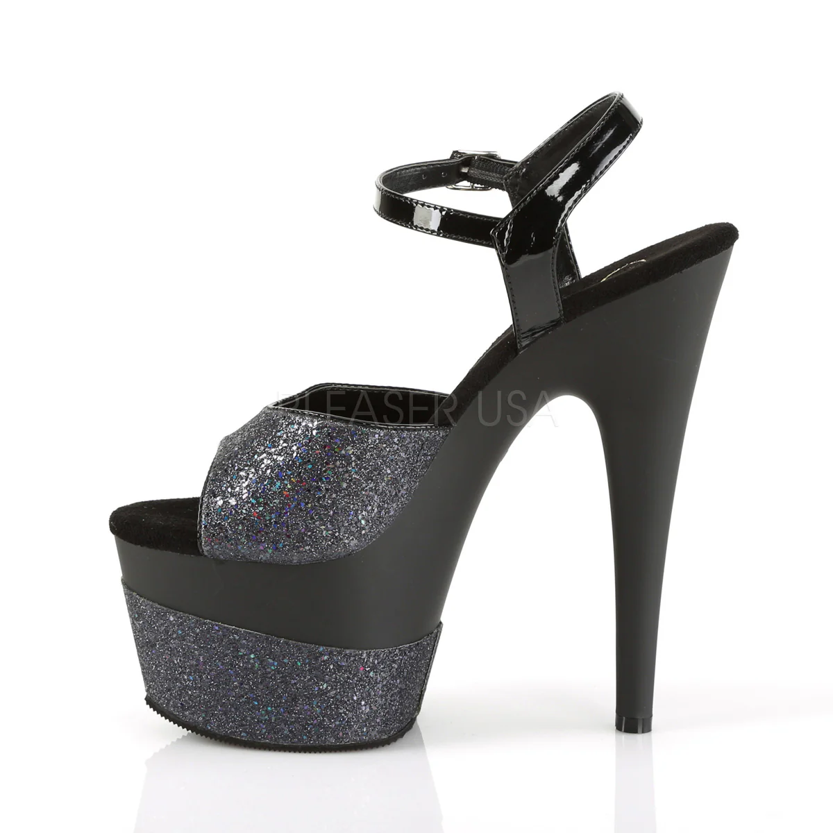 ADORE-709-2G  Black Multi Glitter/Black Multi Glitter - Image 2