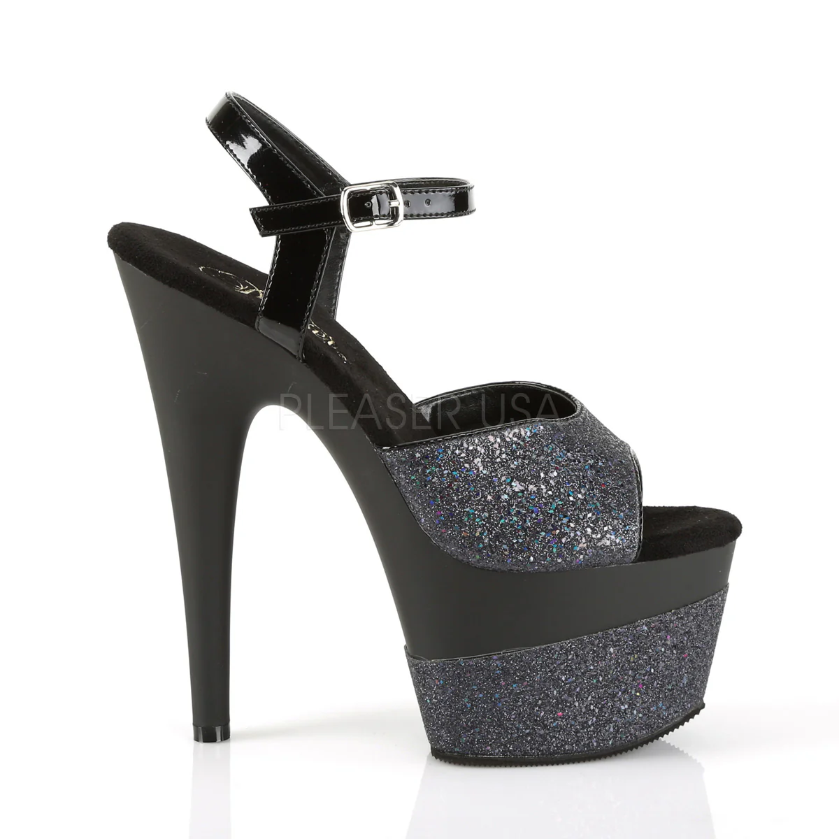 ADORE-709-2G  Black Multi Glitter/Black Multi Glitter - Image 4