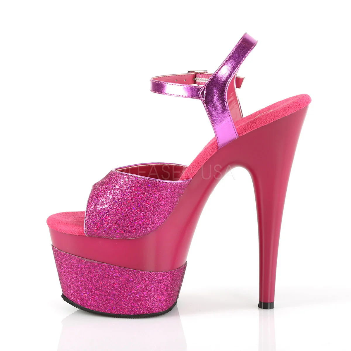 ADORE-709-2G  Fuchsia Multi Glitter/Fuchsia Multi Glitter - Image 3