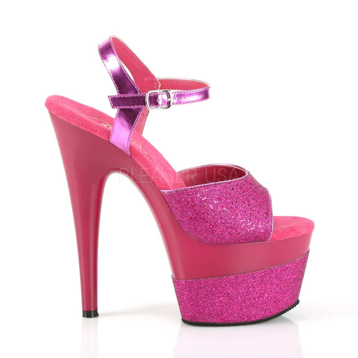 ADORE-709-2G  Fuchsia Multi Glitter/Fuchsia Multi Glitter - Image 5