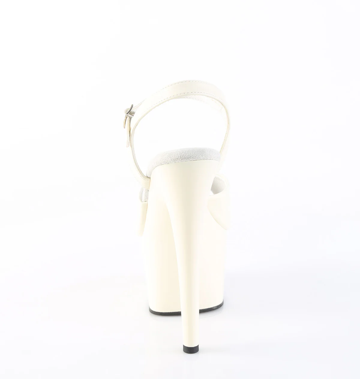 ADORE-709 Off-White Faux Leather/Off-White Matte - Image 4
