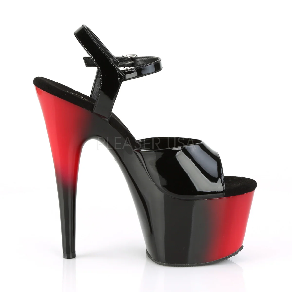 ADORE-709BR  Black Patent/Red-Black - Image 5