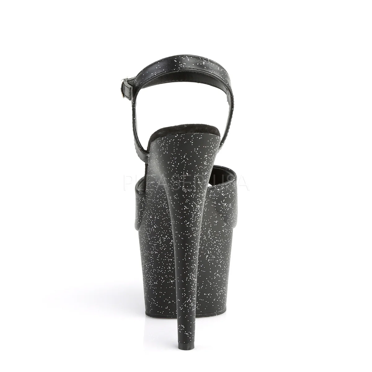 ADORE-709MMG  Black Faux Leather/Black Matte - Image 4