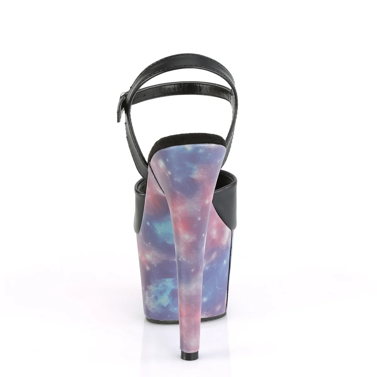 ADORE-709REFL  Black Faux Le/Purple-Blue Reflective - Image 4