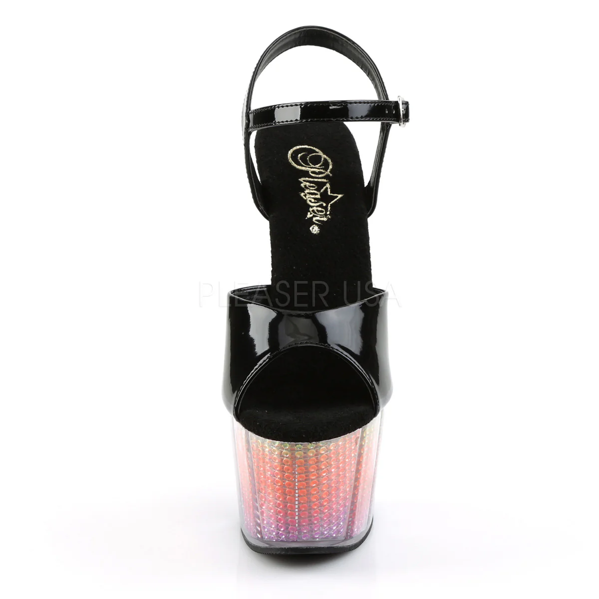 ADORE-709SRS  Black Patent/Neon Multi SRS - Image 2