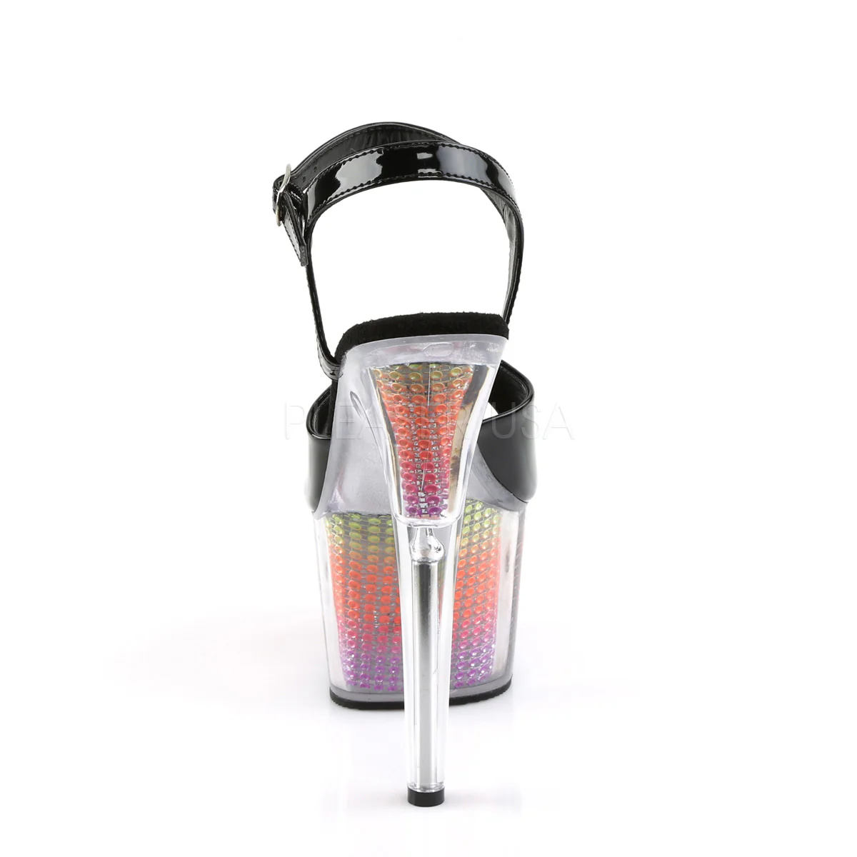 ADORE-709SRS  Black Patent/Neon Multi SRS - Image 4