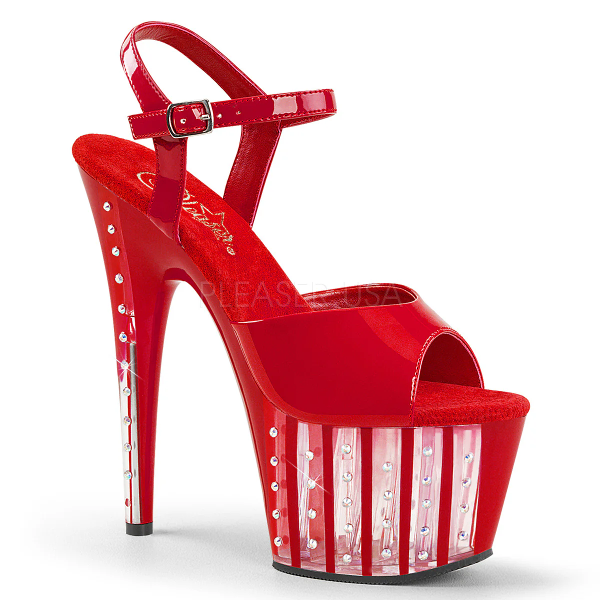 ADORE-709VLRS Red Patent/Red