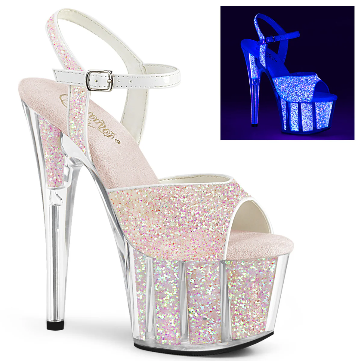 ADORE-710UVG  Neon Opal Glitter/Neon Opal Glitter