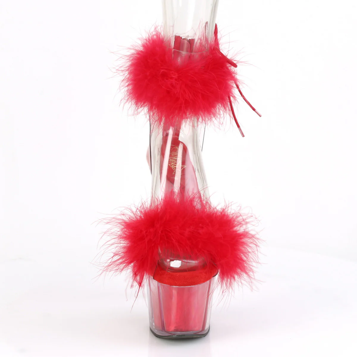 ADORE-724F  Clear-Red Fur/Red Fur - Image 2