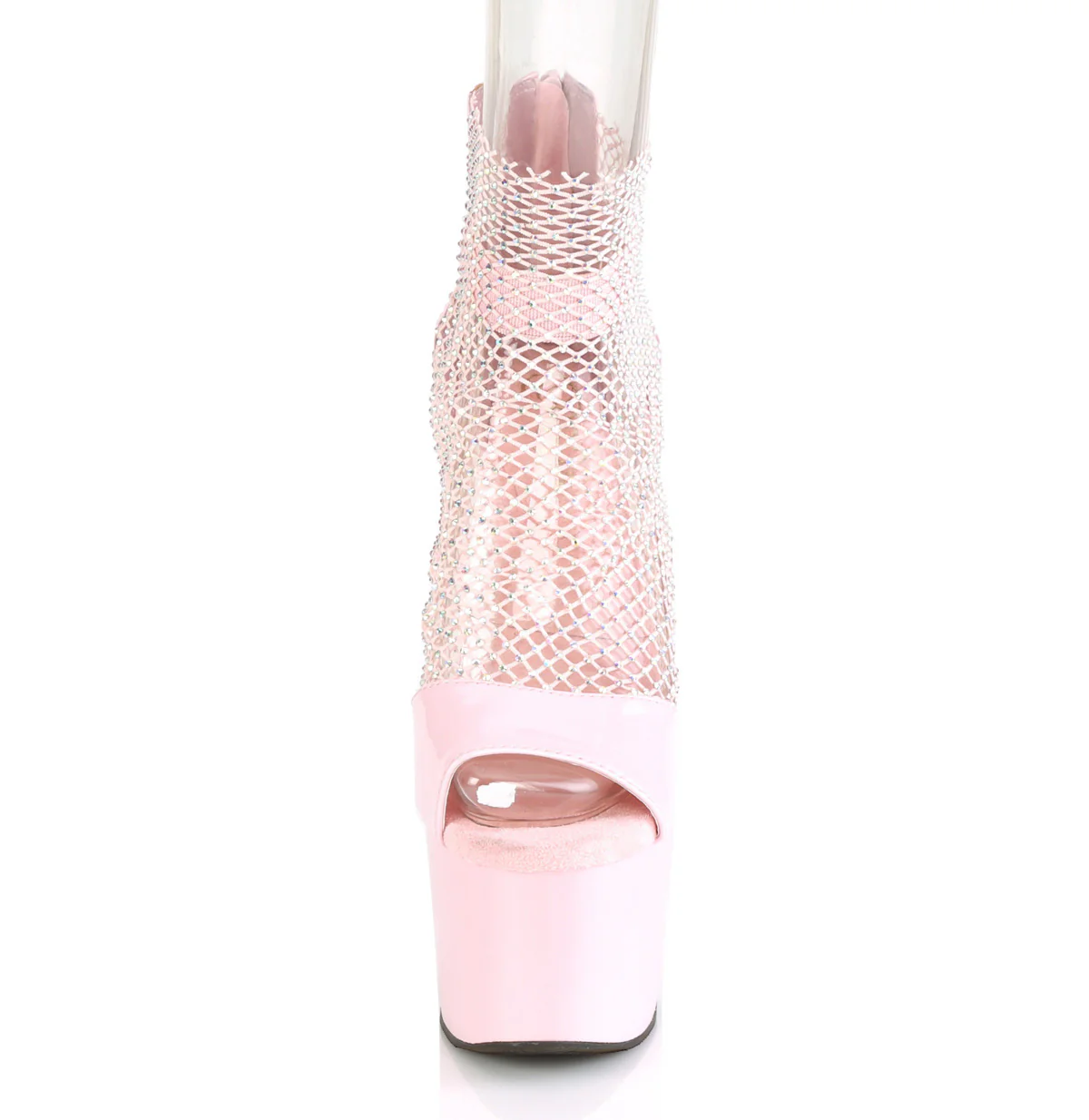 ADORE-765RM  Baby Pink Patent-RS Mesh/Baby Pink - Image 2