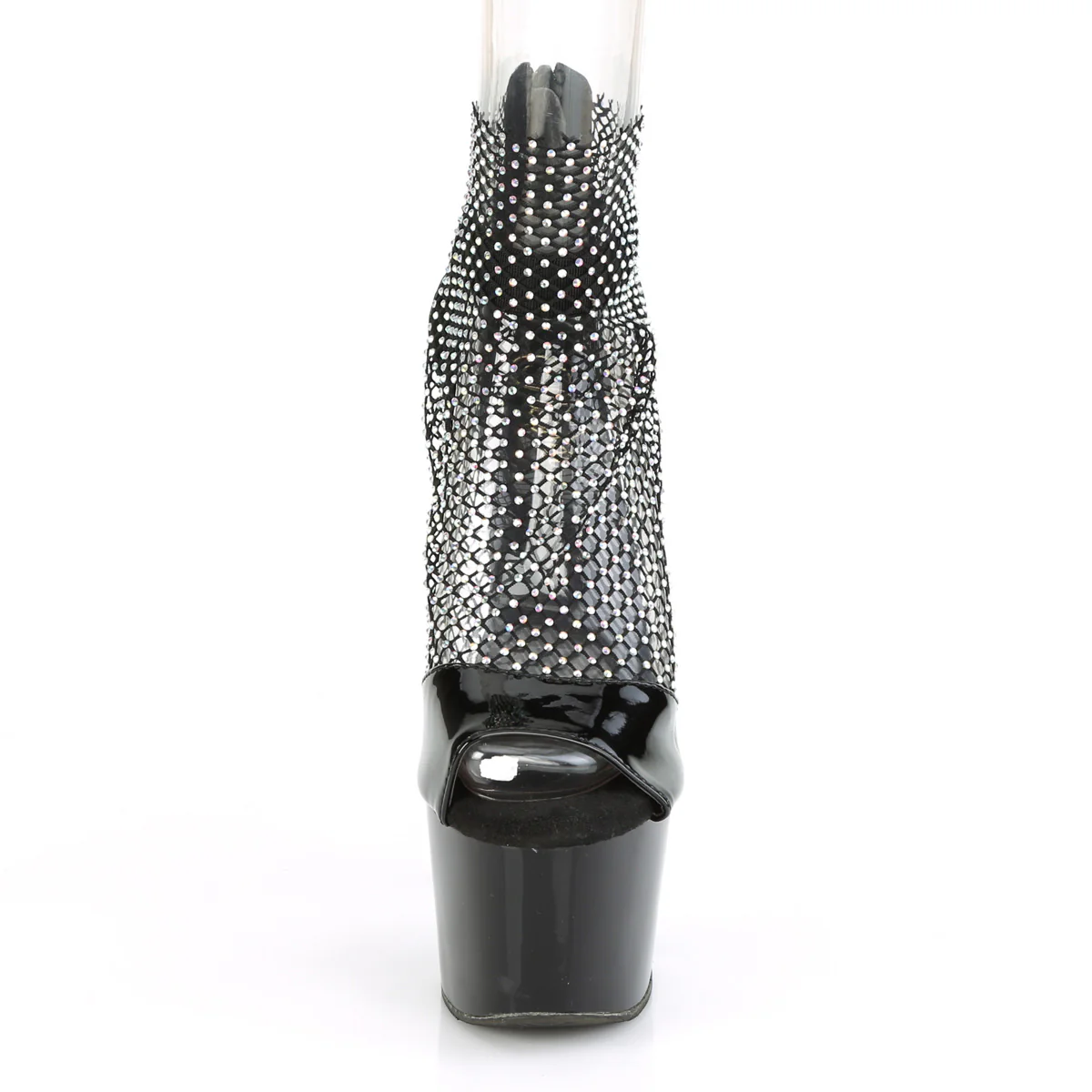 ADORE-765RM  Black Patent-RS Mesh/Black - Image 2