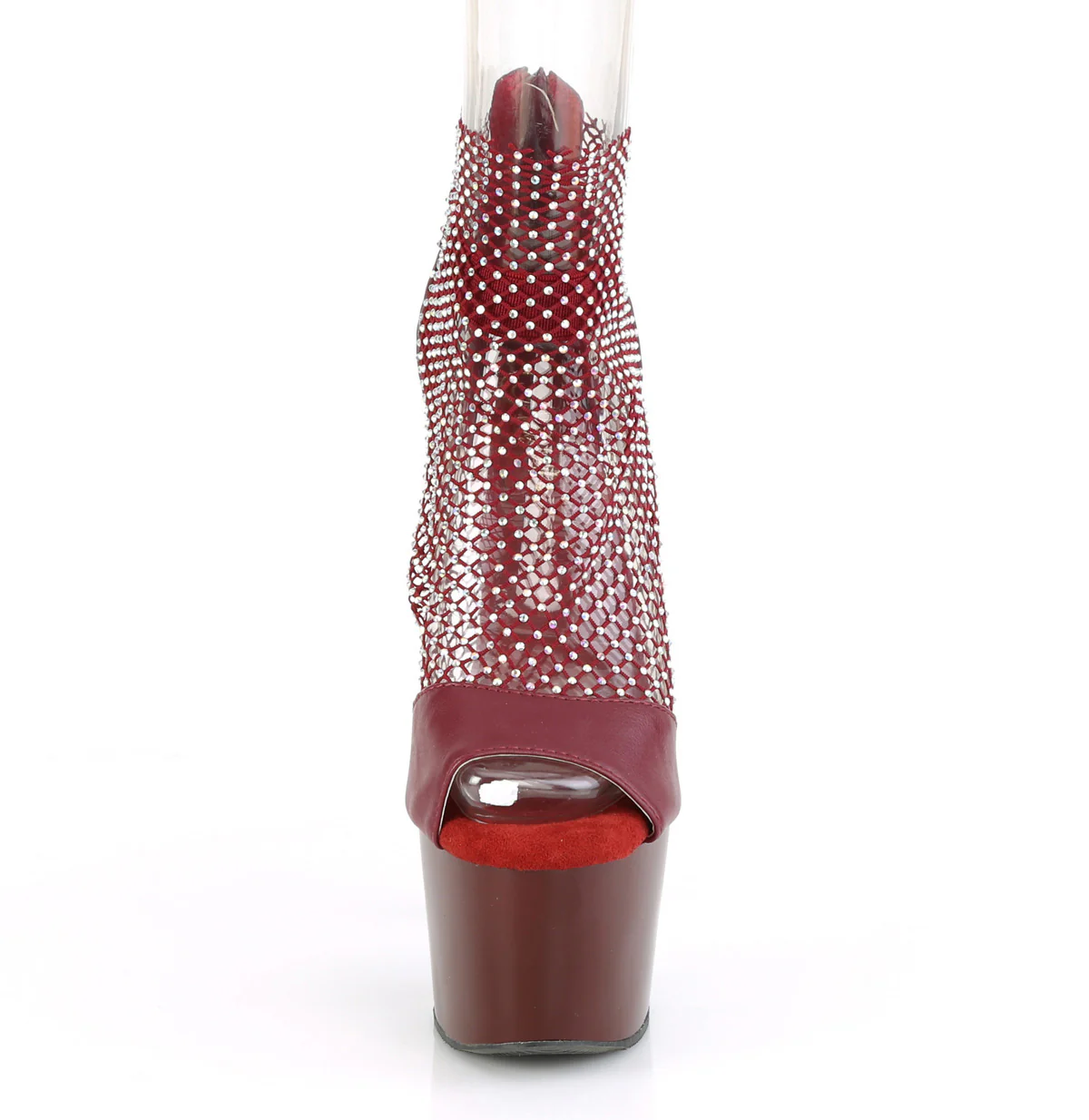 ADORE-765RM Burgundy F.Leather-RS Mesh/Burgundy Matt - Image 2