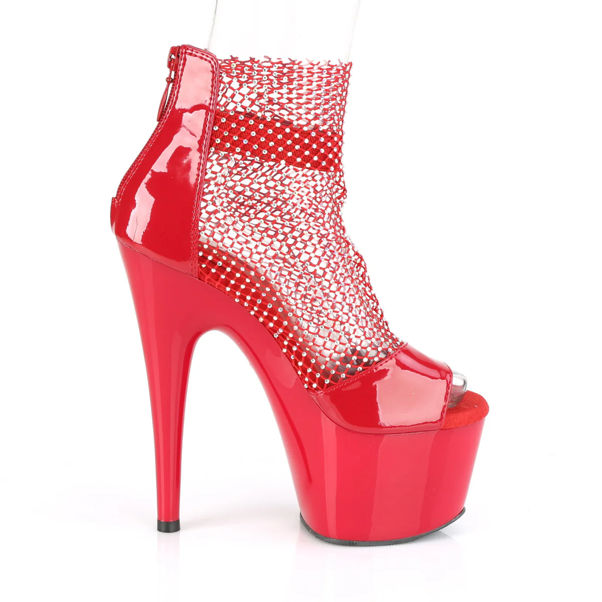 ADORE-765RM Red Patent-RS Mesh/Red - Image 5