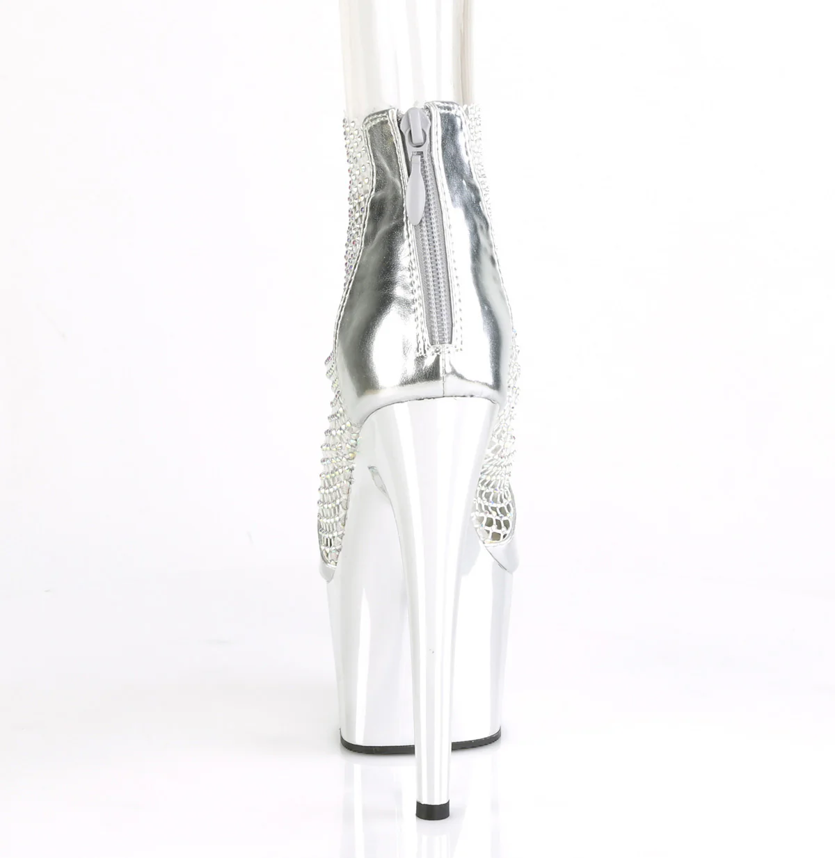 ADORE-765RM  Silver Metallic Pu-RS Mesh/Silver Chrome - Image 4
