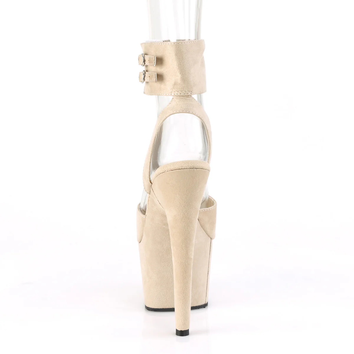 ADORE-791FS Beige Faux Suede/Beige Faux Suede - Image 4