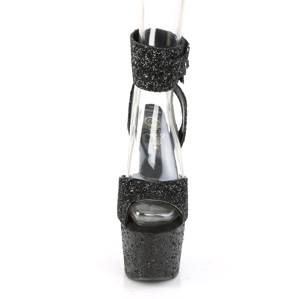 ADORE-791LG Black Glitter/Black Glitter - Image 2