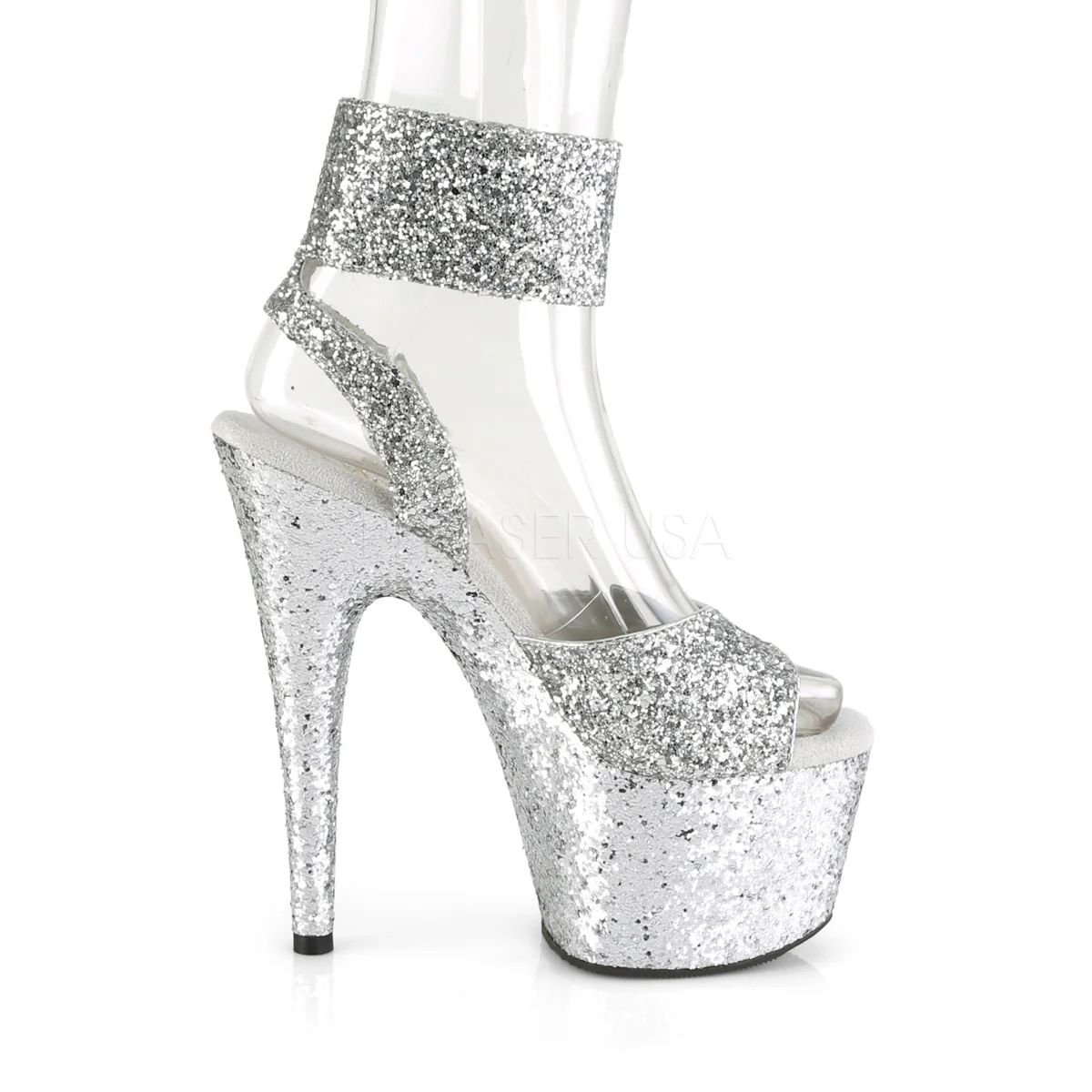 ADORE-791LG Silver Glitter/Silver Glitter - Image 5