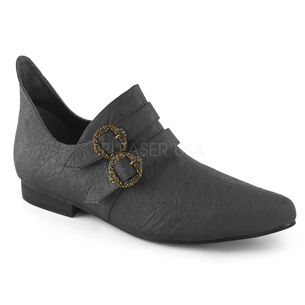 ALDIX-20  Black Distressed Pu