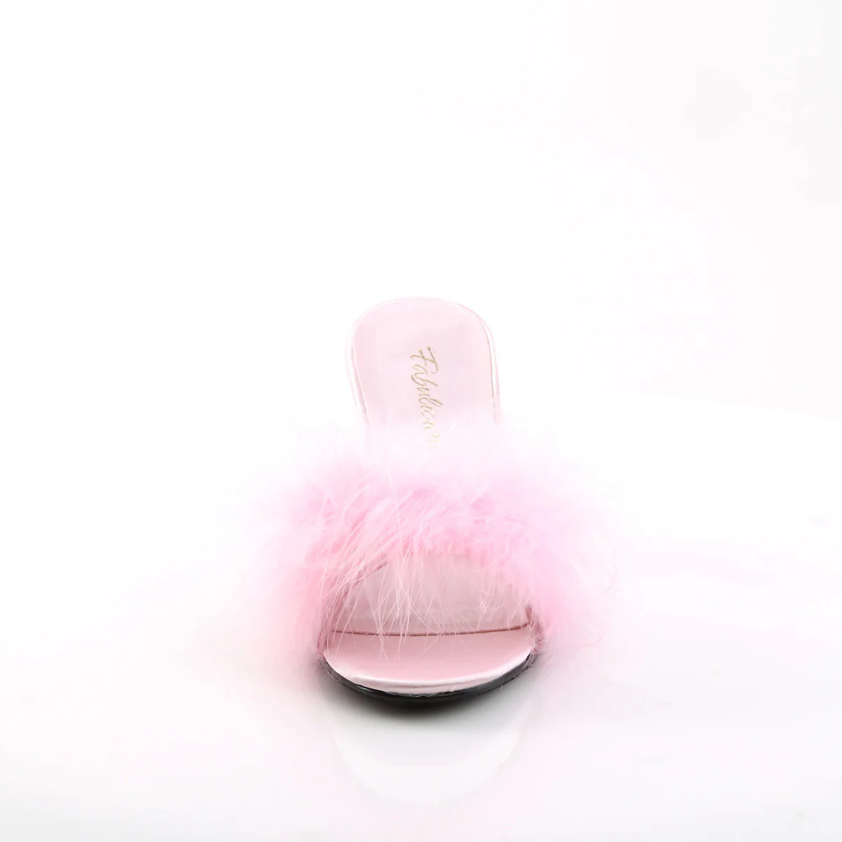 AMOUR-03  Baby Pink Pu-Fur - Image 2