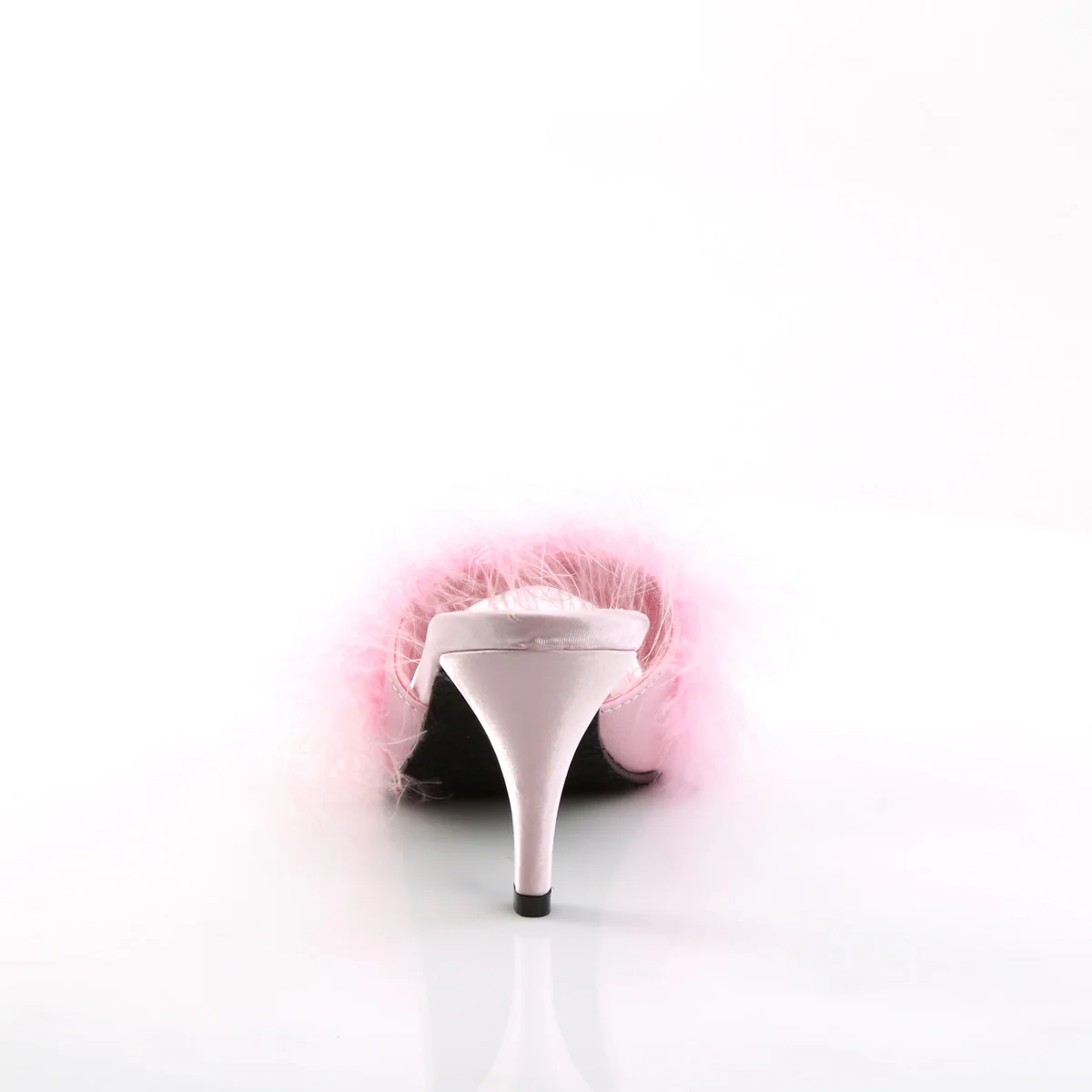 AMOUR-03  Baby Pink Pu-Fur - Image 4