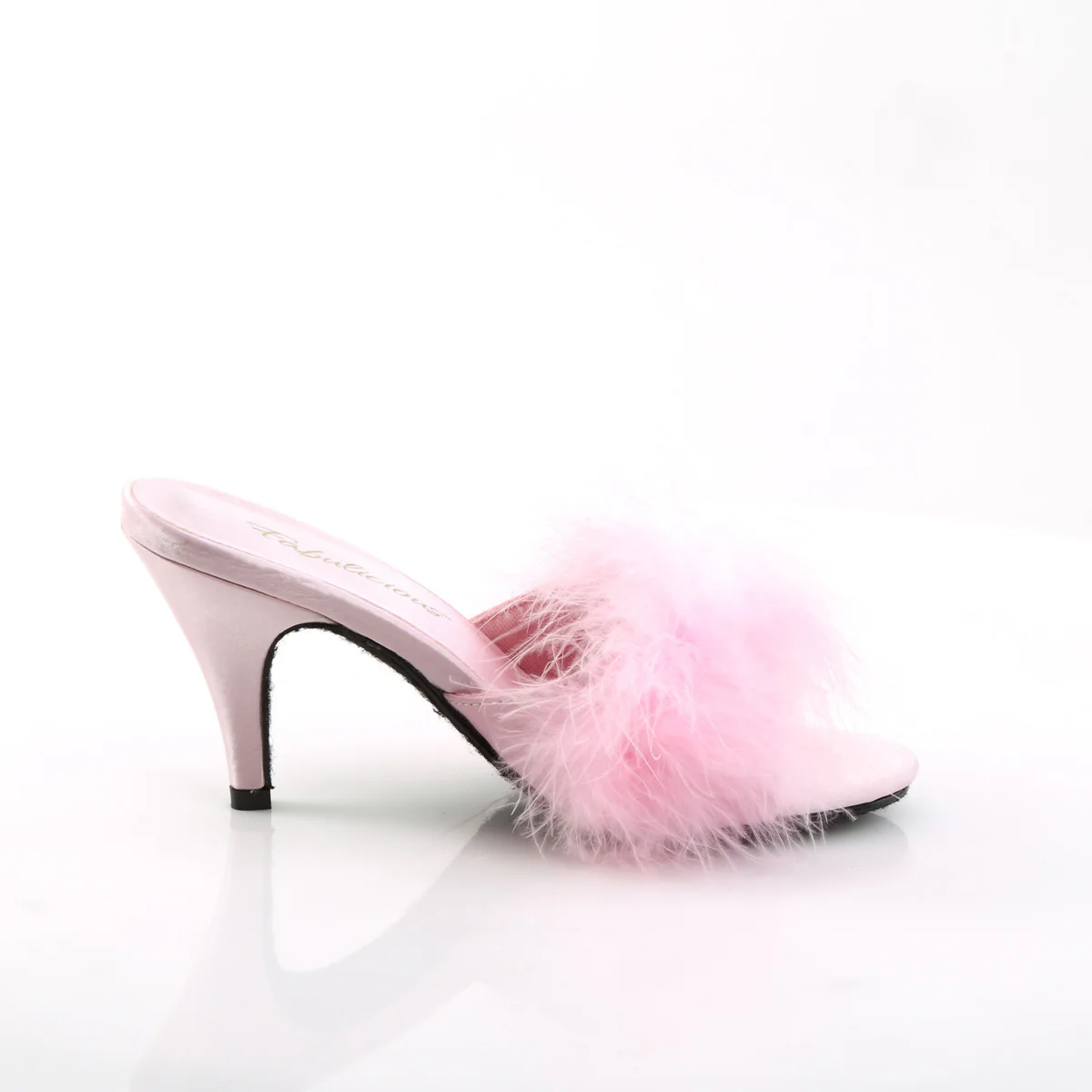 AMOUR-03  Baby Pink Pu-Fur - Image 5