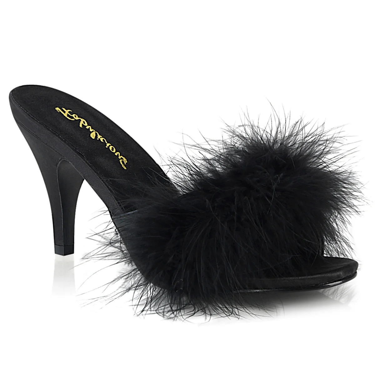 AMOUR-03  Black Pu-Fur