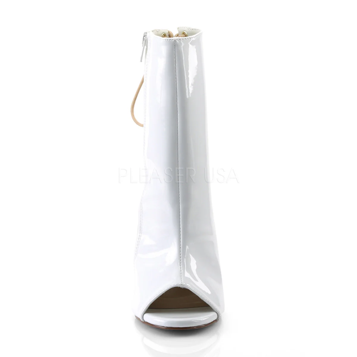 AMUSE-1018  White-Cream Patent - Image 2