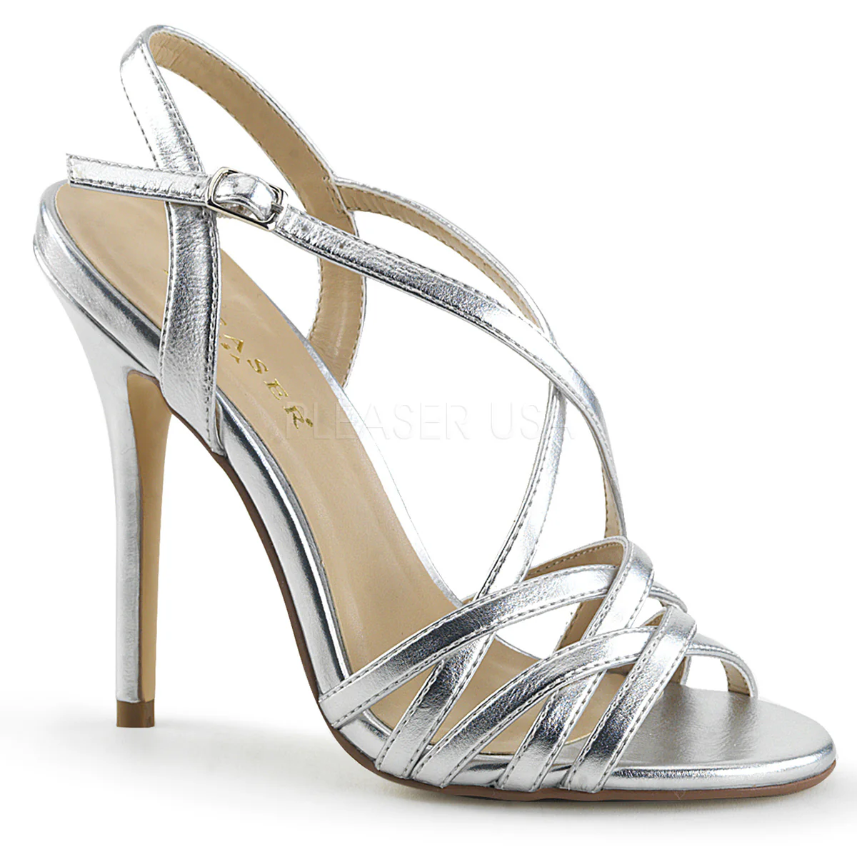 AMUSE-13  Silver Metallic Pu
