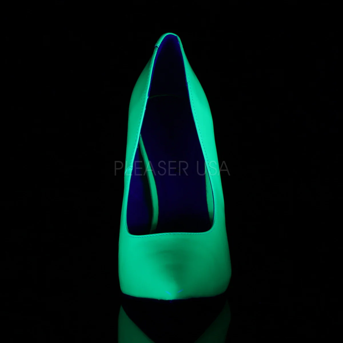 AMUSE-20 Neon Green Patent - Image 2