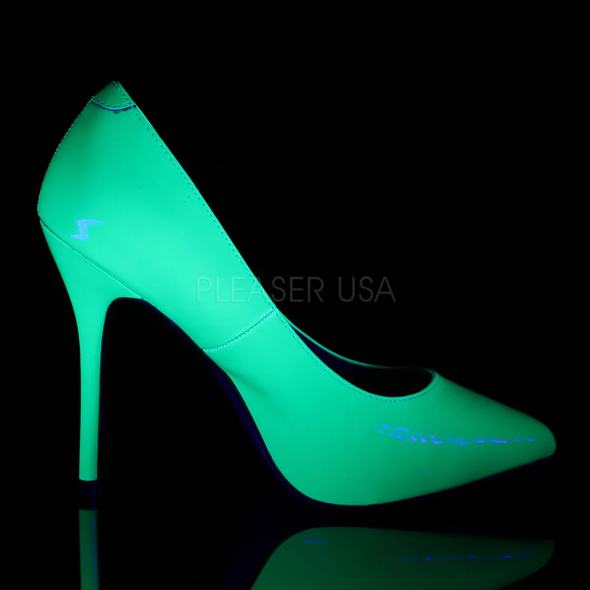 AMUSE-20 Neon Green Patent - Image 5
