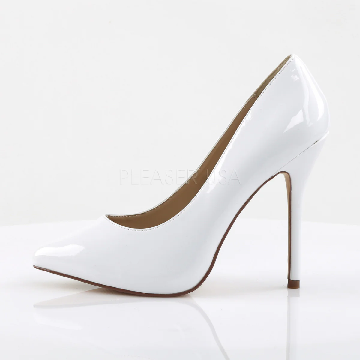 AMUSE-20 White Patent - Image 3